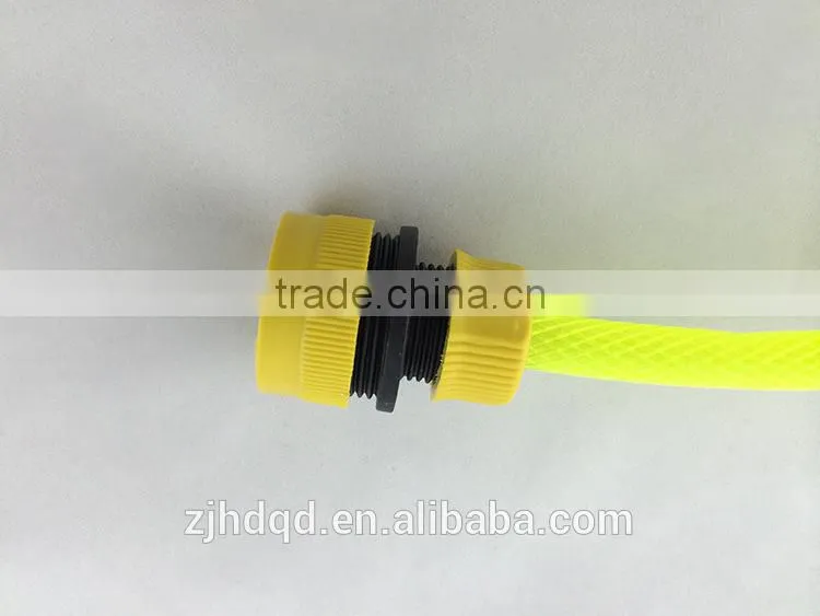 high pressure washing gun with pipe , brass head and button , 20 meters distance