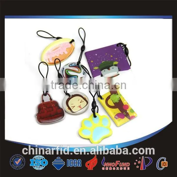 13.56MHz nfc Tag Custom RFID Tags, RFID Epoxy Tag with Customzied Printing
