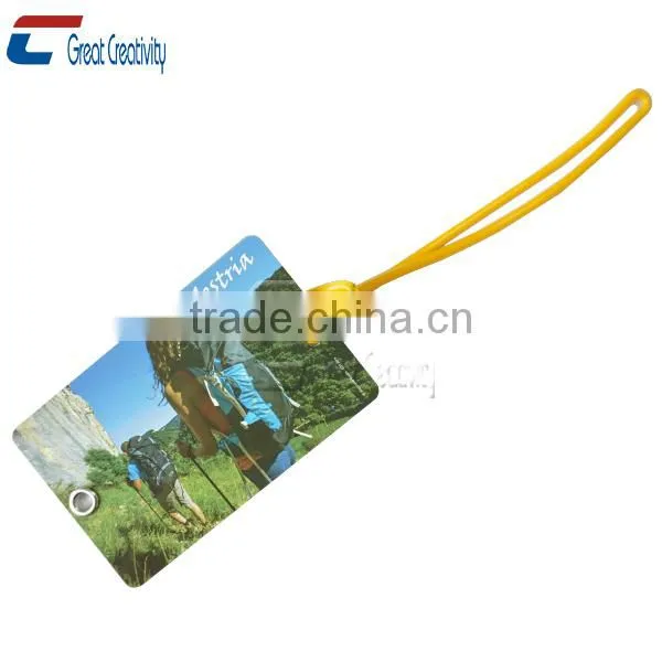 bright color three-dimensional 3d printing pvc luggage tags