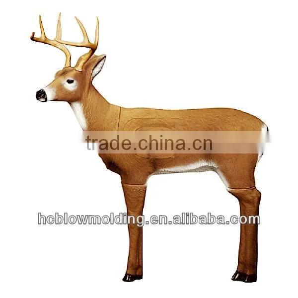OEM Blow Molding Plastic Animal Decoy Bait The Deer Mould Design