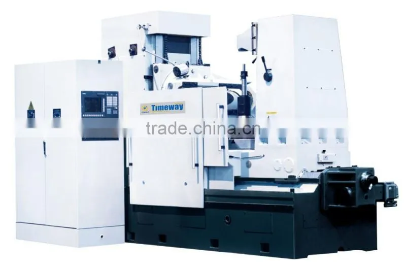 Large-Scale CNC Gear Hobbing Machine with SIEMENS 802D CNC System