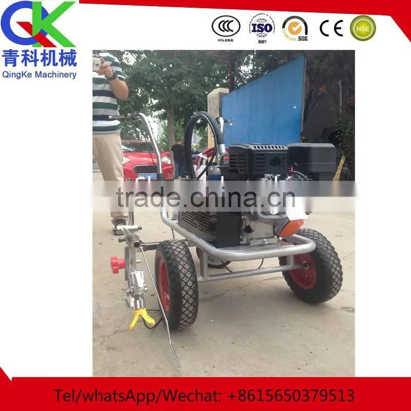 hand push cold spray pavement rulling machine with cheap price