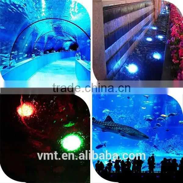VLT shenzhen factory RUW-0003 3w waterproof led recessed underwater light