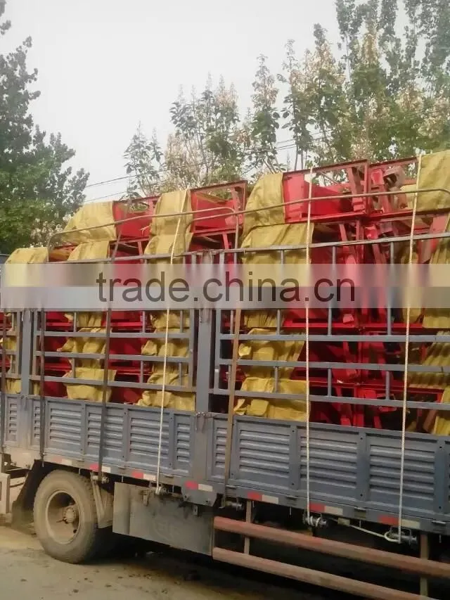 Agricultural grain threshing machine