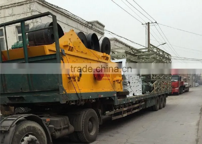 High frequency vibrating screen with large capacity of 70-620 m3/h