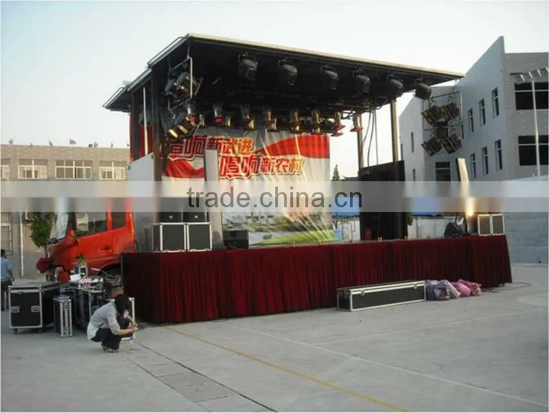 DONGFENG chassis model Mobile stage truck