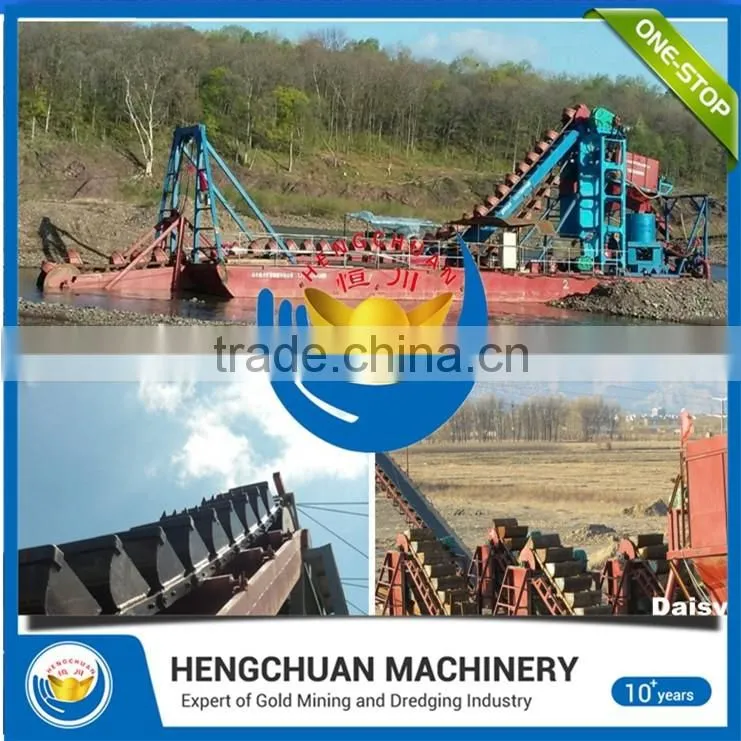 New product sand mining dredger boat With Bottom Price