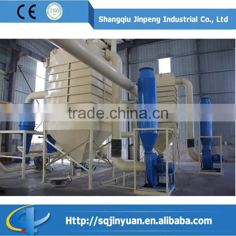 Latest Design Fully Automatic Waste Tyre Pyrolysis Carbon Black Granule Machine