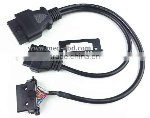 OBD2 Y Cable Adapter for Network Cable/Optical Audio Cable Rca Adapter In OBDII