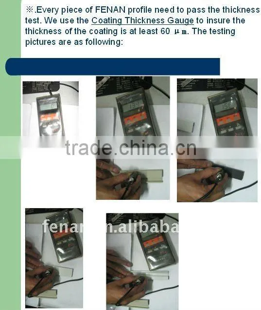 common Aluminium profile(U shape) 6063