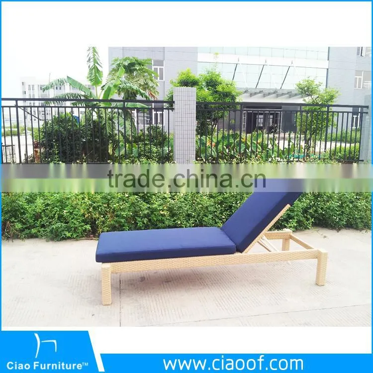 Hotel Pool Furniture Rattan Sun Lounge Furniture