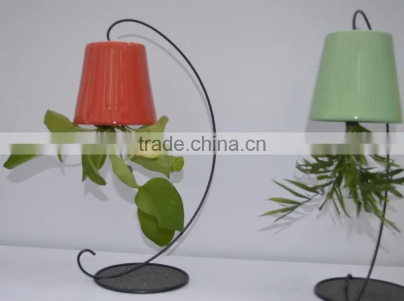 CT-457 Originality Fashion Sky Planter Hanging Plastic for Plants 9.5x9.5x13cm