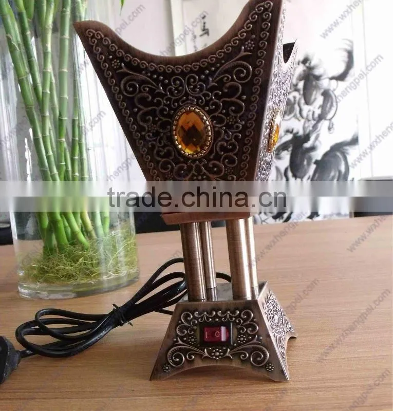 Metal Electronic Incense Burner new style Arabic style metal incense burner
