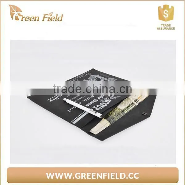 Top quality Washable kraft paper document pouch for travel use