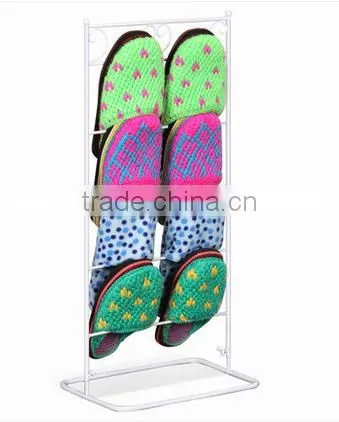 Shoe hanging DIY liivng room furniture metal wire shoe and slipper holder