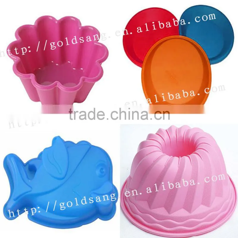 FDA/LFGB aproved penguin shape silicone cake mould