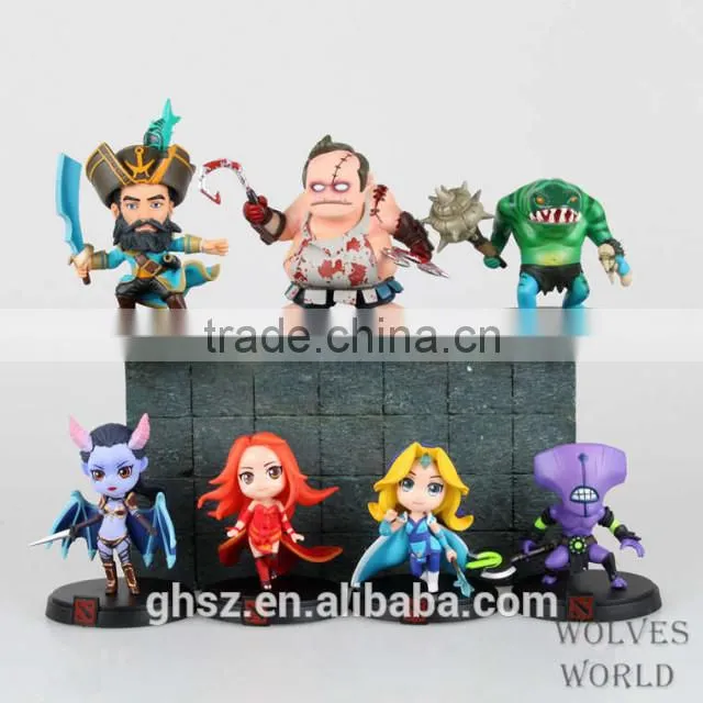 Guo hao custom hot toys resin dota2 toy staute