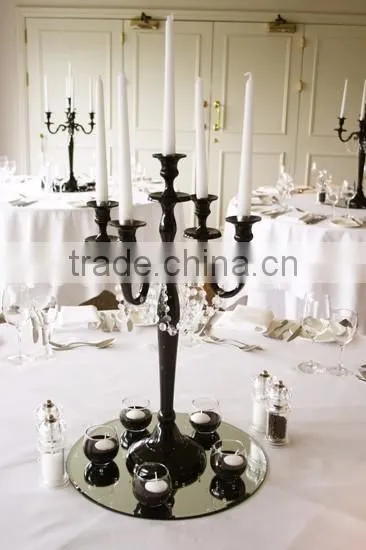 silver plated wedding candelabra