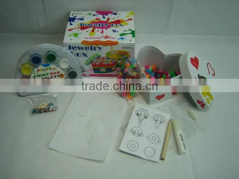 factory DIY free Painting on Jewelry Box