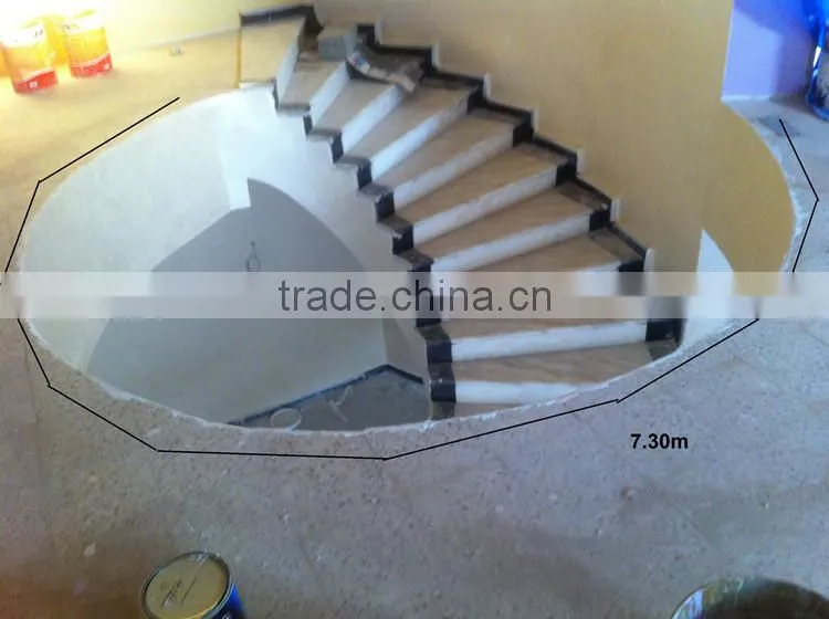Jingyage custom modern new designs crystal stair balusters home stair decoration railing crystal balustrade modern spiral stair