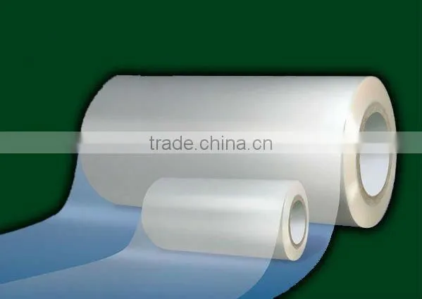 Velvet touch laminating film for present boxes