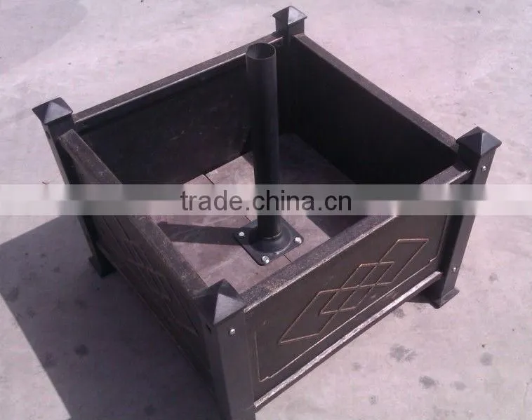 2013 NEW DESIGN RESIN SQUARE UMBRELLA BASE