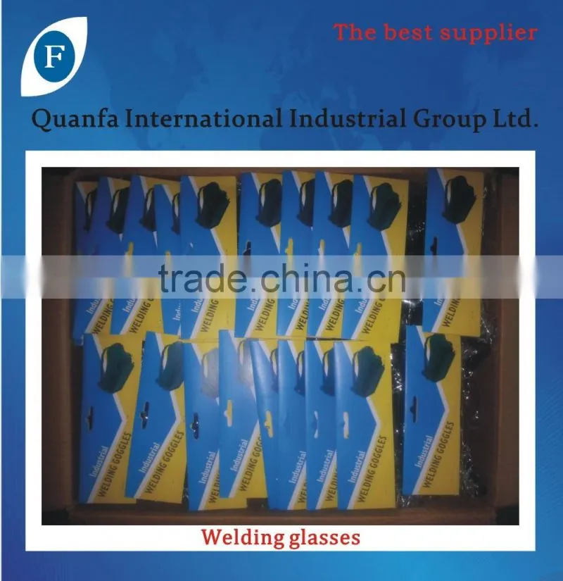Welding glasses