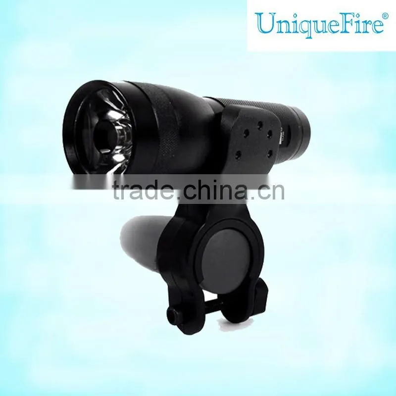 360 Degree Rotation Flashlight Holder Bike U-shaped Clip Stand Handlebar Clamp Riding