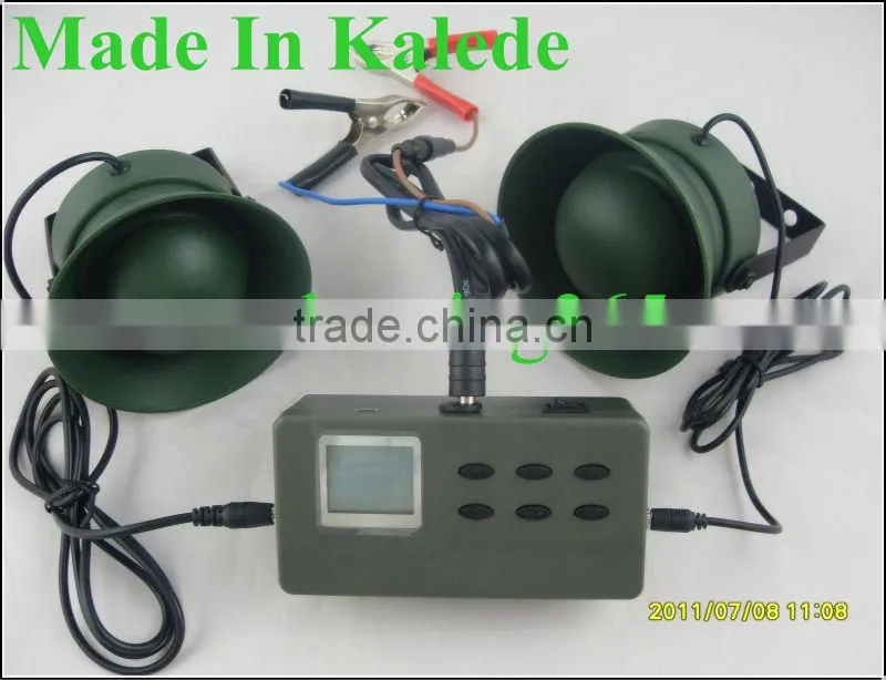 With 2pcs 35W speaker hunting mp3 bird caller by Kalede welcome to visit factory