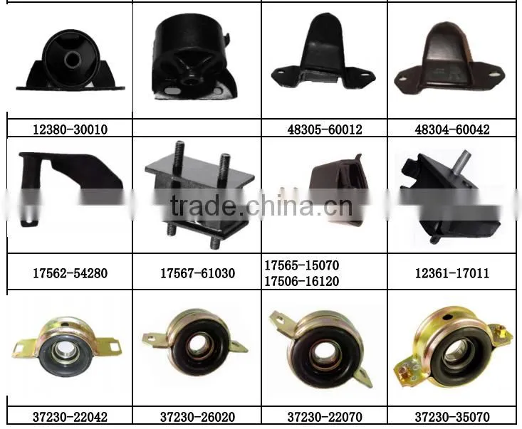 Toyota rubber parts