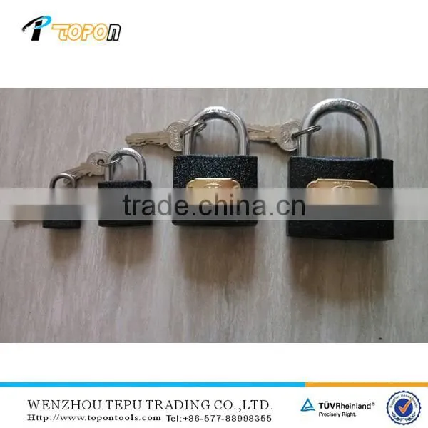Thick type grey iron padlock