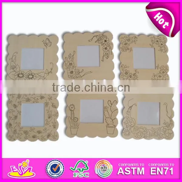 2016 new fashion wooden photo frame,top popular wooden photo frame,hot sale wooden photo frame W09A012-F24