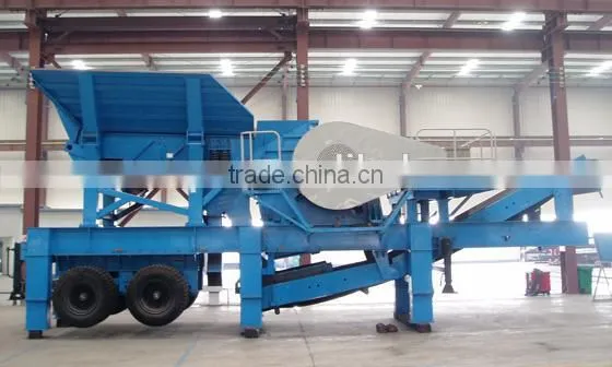 2015 China Widely Used Portable Rock Crusher Plant for Construction