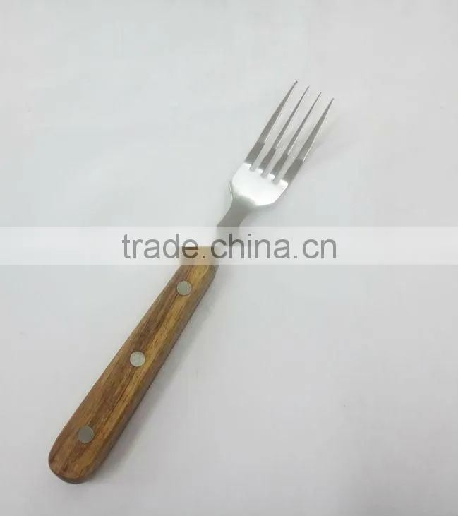 3pcs stainless steel kitchenware set with Rosewood handle