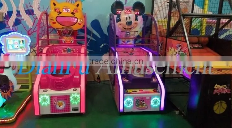 USA hot sale coin operated arcade Basketball Game Machine DFLB-4