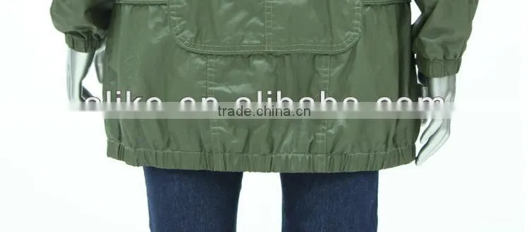 ALIKE 2014 100% cotton quilted jacket for women