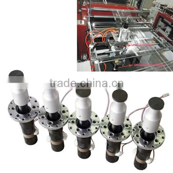 Ultrasonic energy converter for plastic welding