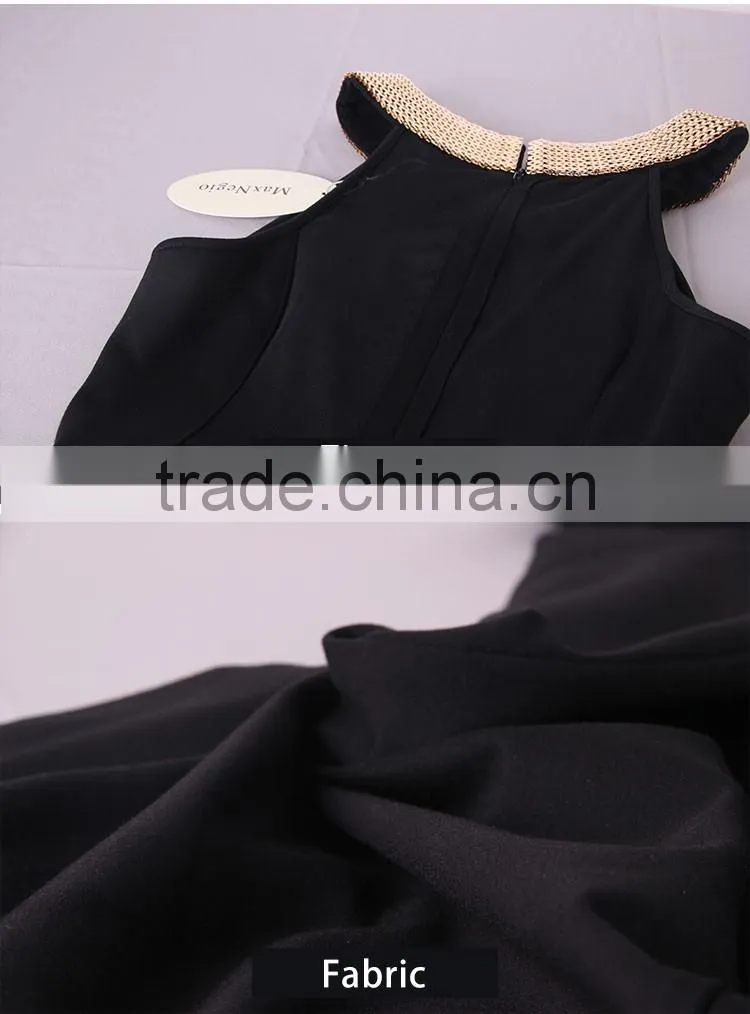 guangzhou china suppliers great design high quality elegant sleeveless evening dress 2017