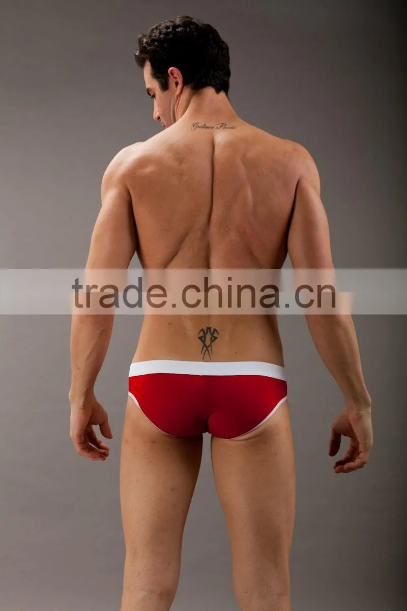 Sezy man underwear customer OEM design