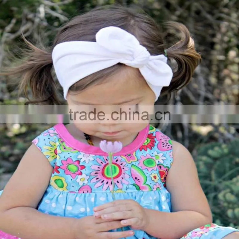 Newest Design Baby Cotton Knotted Headband
