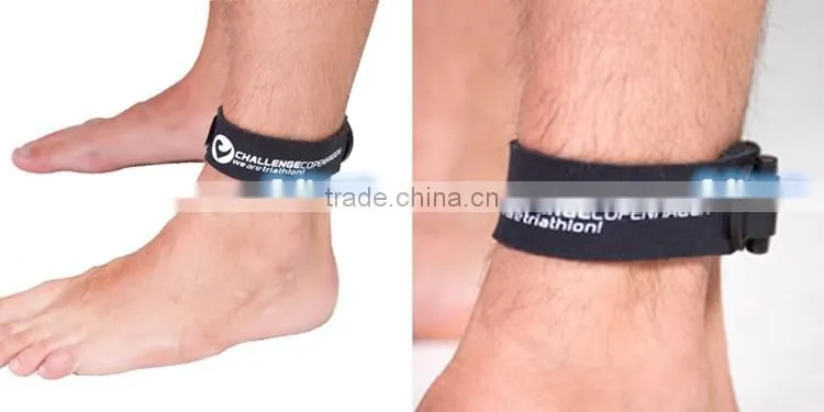 Neon Green Timing Chip Bands for Racing Athletes - Running Neoprene Hook and Look Strap Waterproofs - Ebay/Amozn Supplier