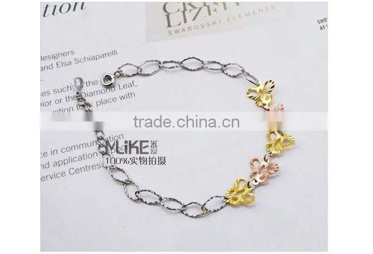 butterfly 925 silver bracelet