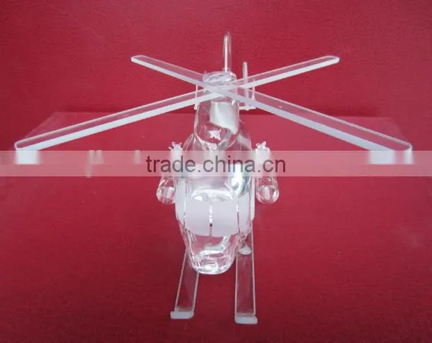 Noble Crystal Model Design Crystal Arab Fighter Aircraft