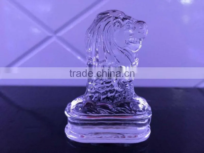Singapore Merlion Crystal Building Model Crystal Souvenirs Gifts