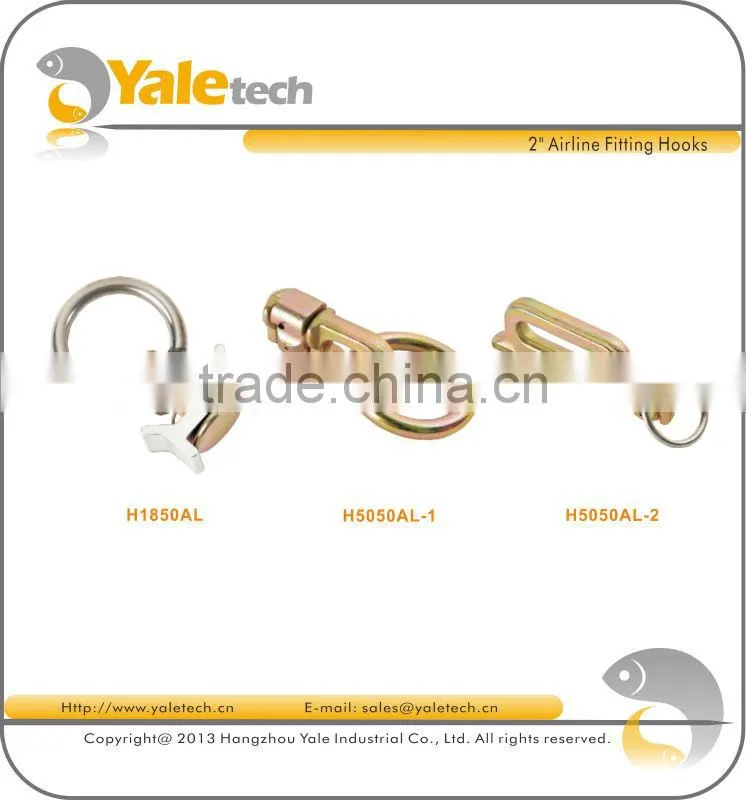 DOUBLE stud fitting with round ring with competitive price