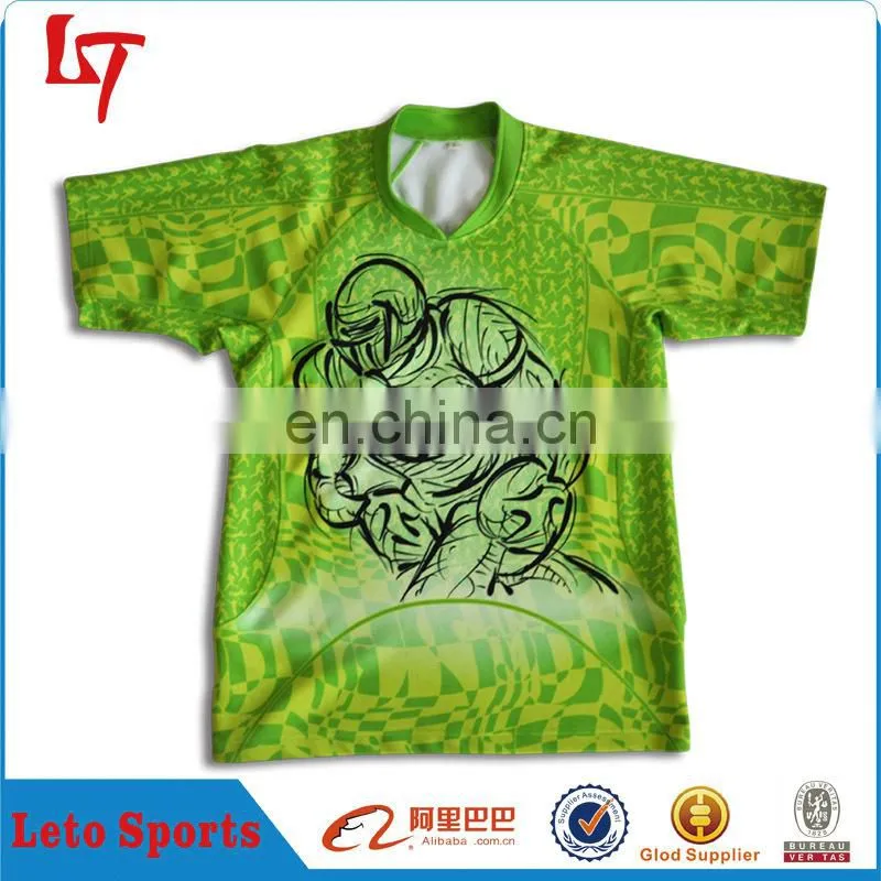 top quality cool dry durable rugby jersey sets unforms