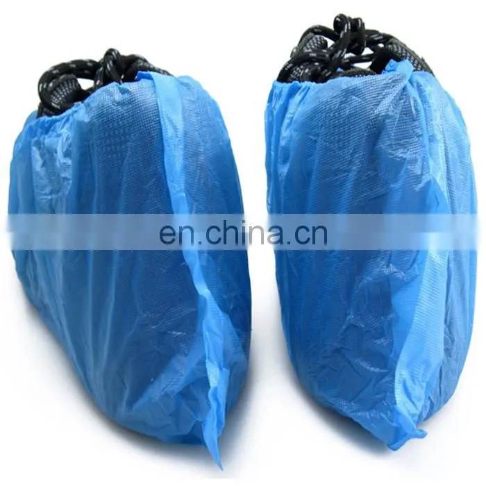 xiantao factory disposable PE/CPE waterproof single use shoe cover
