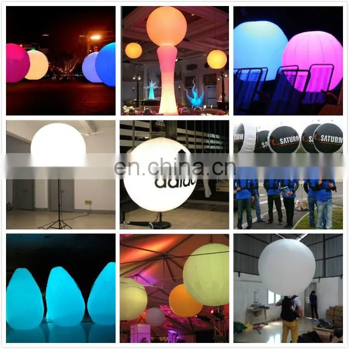 cheap advertising inflatable LED light star for party decoration