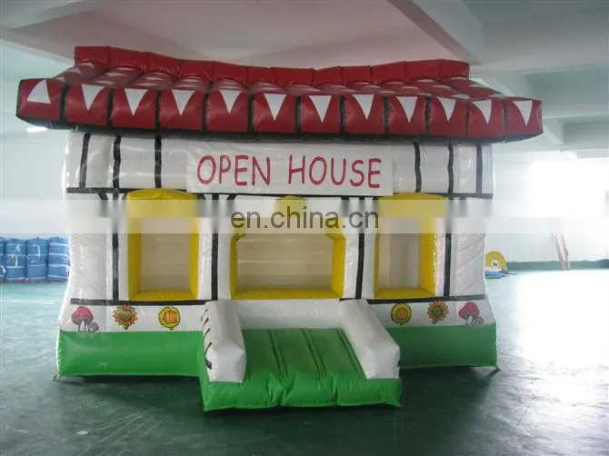 Inflatable slide bouncer combo