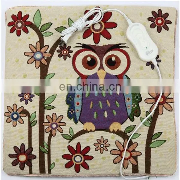 Warn Indoor USB heated cushion Professional China factory OEM is warmly welcomed Office chair cushion jacquard fabric